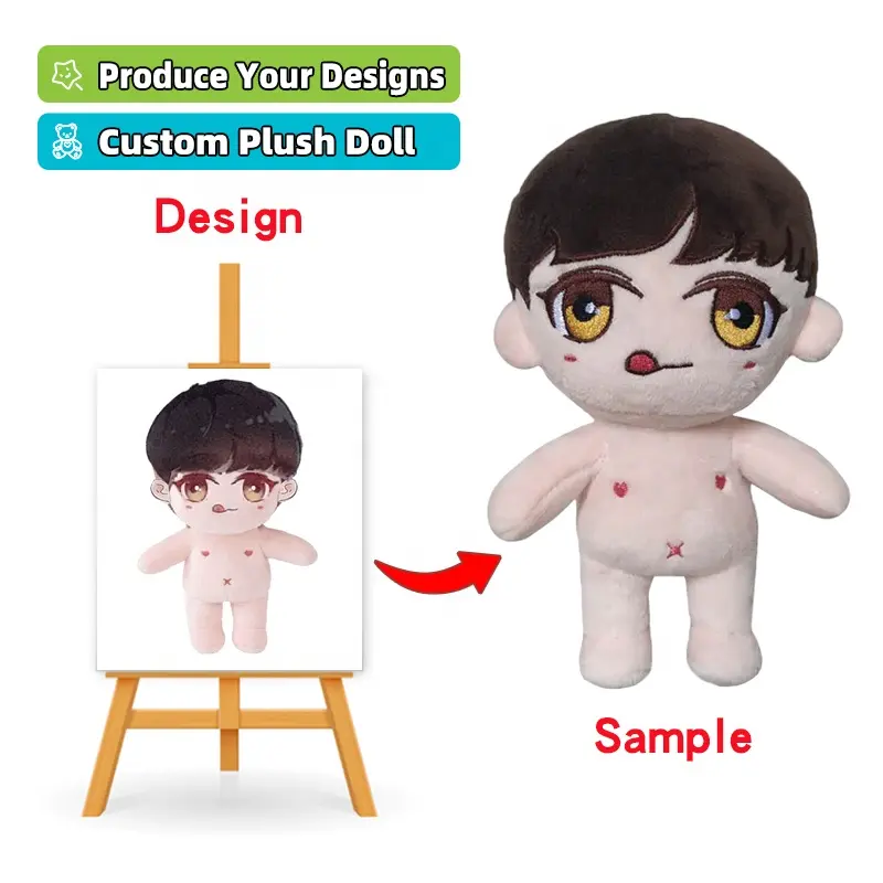 최고의 품질 맞춤형 20 cm Kawaii 봉제 인형 어린이 선물