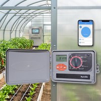 Aqualin 11 Station WIFI Pengontrol Irigasi Multifungsi Smart Sprinkler Timer dengan Remote APP & Penundaan Hujan