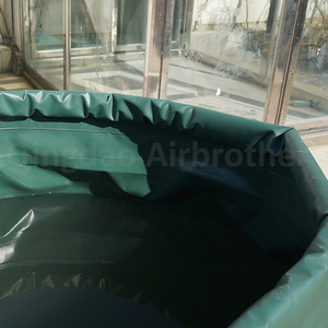 Réservoir de stockage d'eau en PVC, bâche Flexible, vert de l'armée, vente en gros, offre spéciale, - Product Image 4