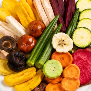 Snack Salutari all'Ingrosso, Alimenti per il Tempo Libero, Mix di Frutta Secca Biologica e Chips di Verdura, Snack di Frutta Liofilizzata - Product Image 1