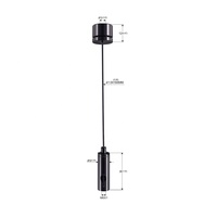 Ensemble de pinces pour câbles d'éclairage linéaire pour panneaux LED, installations sur mesure