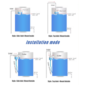 Toptan DN15 <span class=keywords><strong>Mini</strong></span> plastik otomatik dikey küresel şamandıra vanası su tankları su seviye kontrolü için OEM desteklenen - Product Image 5
