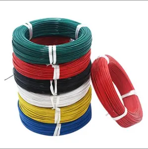Cable eléctrico Flexible de cobre, el mejor proveedor, negro y blanco, 2 núcleos, 1,5, 2,5mm, 1569 PVC