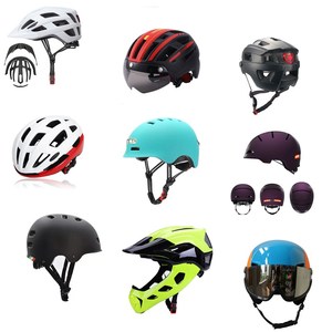 Helm Keselamatan pria dewasa ukuran kepala besar helm keselamatan dalam cetakan plastik kualitas tinggi bersertifikasi CE CPSC untuk mengendarai sepeda Casco - Product Image 2