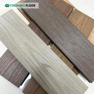Planches de terrasse WPC co-extrudées de haute qualité, solides, anti-corrosion et antidérapantes pour l'extérieur, la cour, la villa, le jardin, le <span class=keywords><strong>parc</strong></span> - Product Image 6
