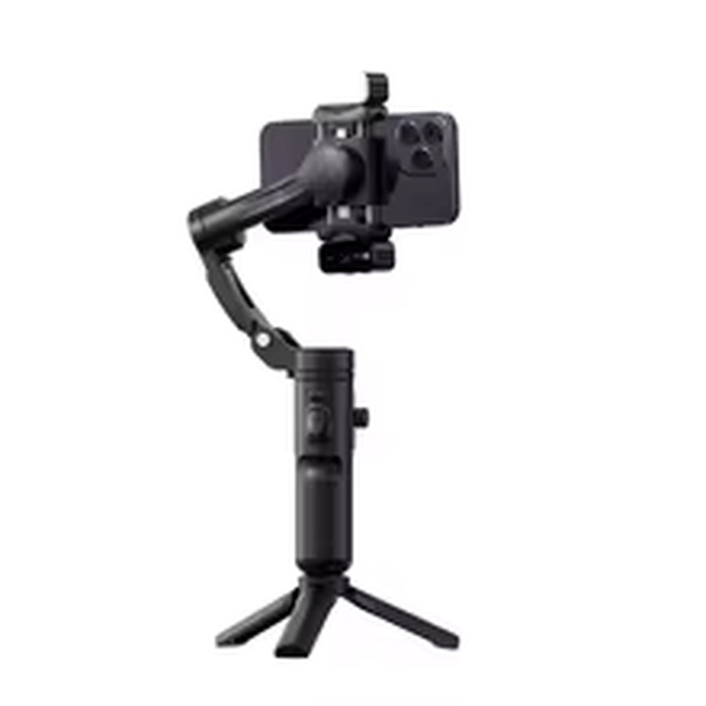 M03 Gimbal AI Tracking 3-Axis Stabilizer Magnetic Fill Light Detachable Mic Foldable Gimbal for iPhone Android for