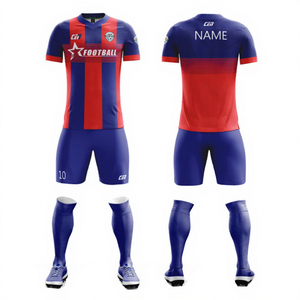 Maglie Personalizzate per Squadre di <span class=keywords><strong>Calcio</strong></span>, Design Sublimato, Manica Corta, Traspiranti e ad Asciugatura Rapida, Unisex per Partite, Allenamenti e Campionati - Product Image 4