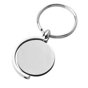 <b>Rotatable</b> <b>Globe</b> Key Chain Germany Map Design Silver Finish Metal Keyring Travel Gift - Product Image 2