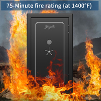 Robuster Feuerfester Safe aus Massivstahl mit Elektronischem Digitalschloss für Innensicherheit und Aufbewahrung