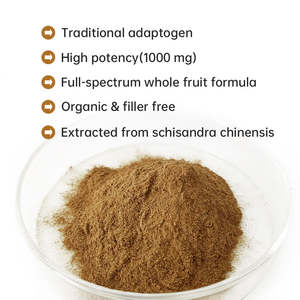 Pó de Extrato de Fruto de <span class=keywords><strong>Schisandra</strong></span> Orgânico de Alta Pureza VitaHall Suplemento Puro de <span class=keywords><strong>Schisandra</strong></span> Extrato de <span class=keywords><strong>Schisandra</strong></span> <span class=keywords><strong>Chinensis</strong></span> - Product Image 4