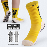 Chaussettes de football en coton pour hommes 2025, chaussettes de sport avec logo positionné sur le corps, antidérapantes