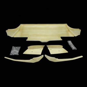 Kit de carrosserie d'aile de diffuseur de pare-chocs arrière FRP pour Impreza 10 GR STI Vas 09 Style comprend des ajouts latéraux - Product Image 4