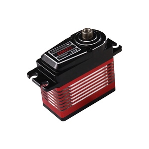 Servomoteur RC à engrenage en titane série 29 haute vitesse 0.06sec boîtier entièrement en métal contrôle numérique 7.4V-pour voiture jouets hélicoptères RC - Product Image 1
