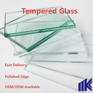 <span class=keywords><strong>Prix</strong></span> d'usine Verre flotté trempé réfléchissant teinté bleu foncé transparent 4MM 5MM 6MM 8MM 10MM 12MM pour salle de bain, extérieur, escalier, entrée - Product Image 5