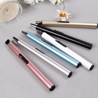 Briquet électrique rechargeable USB pour bougies/cuisine/camping