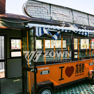 2026 Hot Sale Electric Food Truck Mobile Kitchen Concession <b>Trailer</b> With Cooking Equipment For Outdoor Street Food - Product Image 6