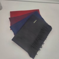 Châles longs en cachemire pashmina musulmans personnalisés, de haute qualité, classiques, unis, à franges, pour l'hiver – Nouvelle collection tendance