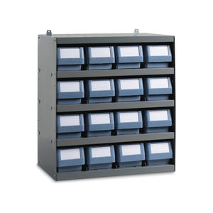 Fami Estantería de pared modular de 496x304x546mm con 5 estantes y 16 cajones RK Box Classic - Product Image 1