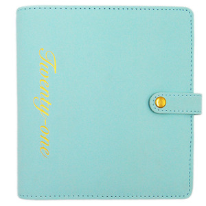 Ap A5/A6 chương trình nghị sự kế hoạch Màu sắc dập nổi sỏi da 60 tấm xoắn ốc ràng buộc máy tính xách tay cho Ngân Sách Vòng chất kết dính quà tặng - Product Image 4