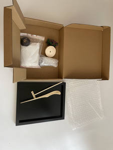 <span class=keywords><strong>Jardin</strong></span> de <span class=keywords><strong>sable</strong></span> <span class=keywords><strong>zen</strong></span> personnalisé <span class=keywords><strong>pour</strong></span> ornement de bureau - Product Image 5