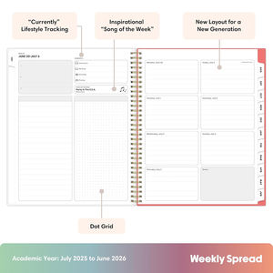 Agenda Personalizada con Logotipo en Dorado, Encuadernación en Espiral A5, Ecológica, Diario, Planificador Diario, Semanal y Mensual con Cubierta de Papel - Product Image 5