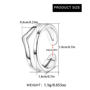 Bague d'orteil ajustable en acier inoxydable plaqué or 18 carats pour femme, bijou de pied tendance pour l'été, la plage, les mariages et les fêtes - Product Image 6