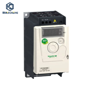 Variateur de fréquence électrique ATV12 d'origine neuf, 0,37 kW, 0,55 ch, 200-240 V, monophasé, Altivar 12 VFD ATV12H037M2, dissipateur thermique, moteur - Product Image 1