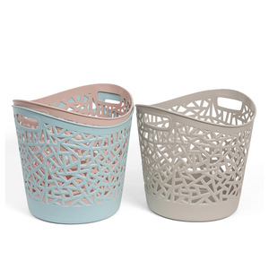 Hollowed-out bird's nest laundry <b>basket</b>, household plastic storage box, promotional <b>gift</b> storage unit, multi-functional - Product Image 4