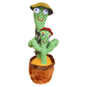 Juguete de Cactus Interactivo que Habla y Baila, de Alta Calidad, Imita Sonidos, Reproduce 120 Canciones, con Luces LED de Peluche Suave, Regalo para Bebés - Product Image 4