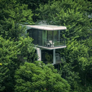 BODA Moderne Space Capsule Maisons Mobiles Maison Préfabriquée Mobile Conteneur Minuscules Maisons Préfabriquées De Luxe Space Capsule - Product Image 2