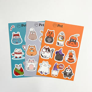 Ningbo Skyline Printing Conception personnalisée Écologique A4 A5 A6 Adhésif Vinyle Planificateur Autocollant Feuille Impression - Product Image 3