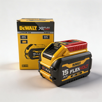 Batterie Li-ion DEWALT XR 20V/60V Max 15.0Ah DCB615 FlexVolt à haut rendement, longue durée de vie, batterie de remplacement pour outils électriques