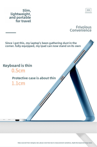 Máy tính bảng bao gồm & trường hợp OLP PU da TPU <span class=keywords><strong>Tablet</strong></span> bàn phím trường hợp đối với Redmi SE <span class=keywords><strong>8</strong></span>.7 máy tính bảng Bàn phím không dây máy tính bảng trường hợp - Product Image 6