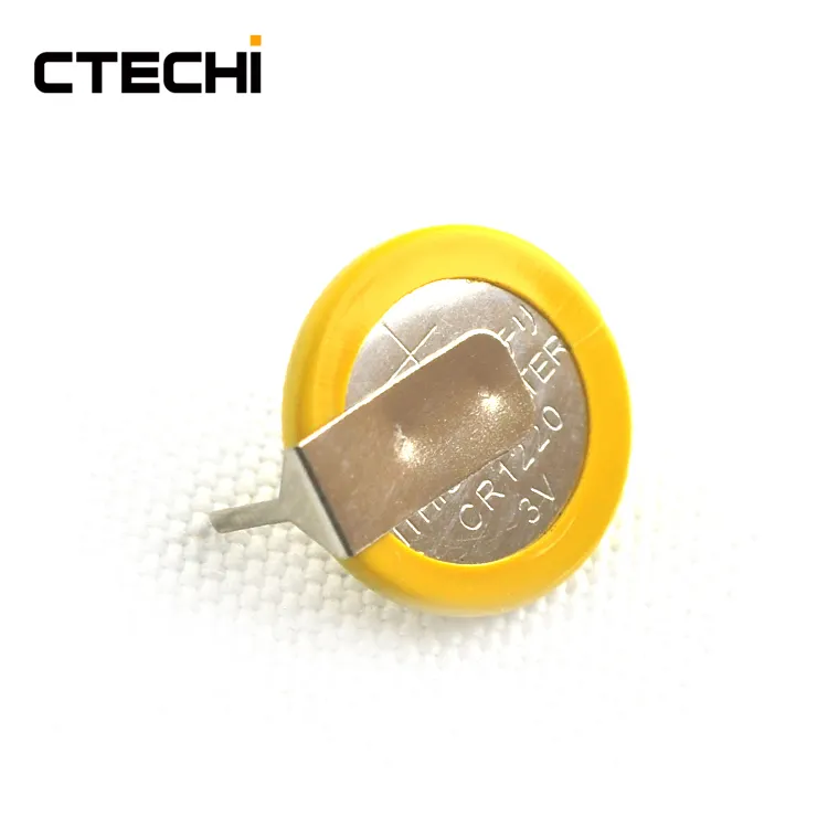 Lithium mangan Dioxide Pin CR1220-1HF 3.0V 40mAh Hệ thống báo động thiết bị y tế CR1220 Pin