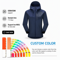 Chaqueta Impermeable de 10000 mm, 3 Capas, Unisex, Cortavientos, Transpirable, con Capucha, para Senderismo, Tallas S-4XL, Marca Privada, OEM Llave en Mano