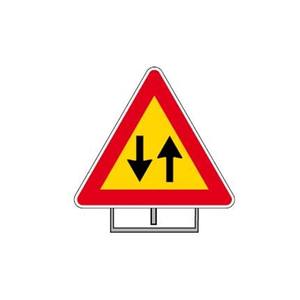 90 cm Fig. 387 'Two-Way Traffic' Construction Site Sign Herramienta de torneado Categoría de producto - Product Image 2