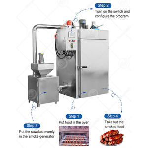 ORME Commercial 200kg Grande machine à fumer pour poisson, saucisses et jambon - Product Image 4