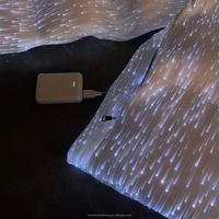 Veste matelassée d'hiver en coton à col montant et fermeture éclair, personnalisée par le fabricant, style streetwear, avec éclairage LED, pour homme