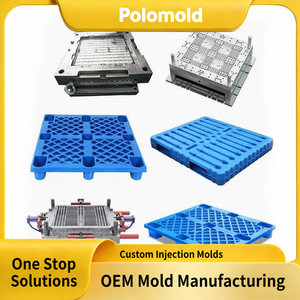 Moules d'injection plastique de haute qualité pour palettes, produits de fabrication plastique robustes pour la logistique d'entrepôt, plastique <span class=keywords><strong>Euro</strong></span> - Product Image 1