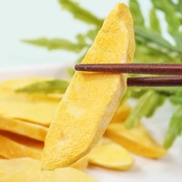 Premium 100% Natural Frozen-Dry Mango rasa manis makanan ringan buah dan sayuran tidak ditambahkan gula dikemas dalam tas
