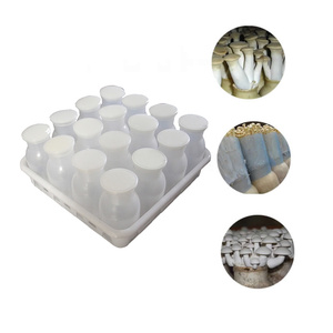 Bouteilles en plastique à large ouverture pour la culture des champignons, résistantes aux hautes températures, respirantes, réutilisables et écologiques - Product Image 2