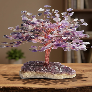 Árbol de Olivo Tallado a Mano con Doble Chip de Ágata Negra Natural y Aventurina Verde, con Alambre Dorado, Artesanía de Piedras Preciosas de 8-9 Pulgadas, Metafísico - Product Image 5