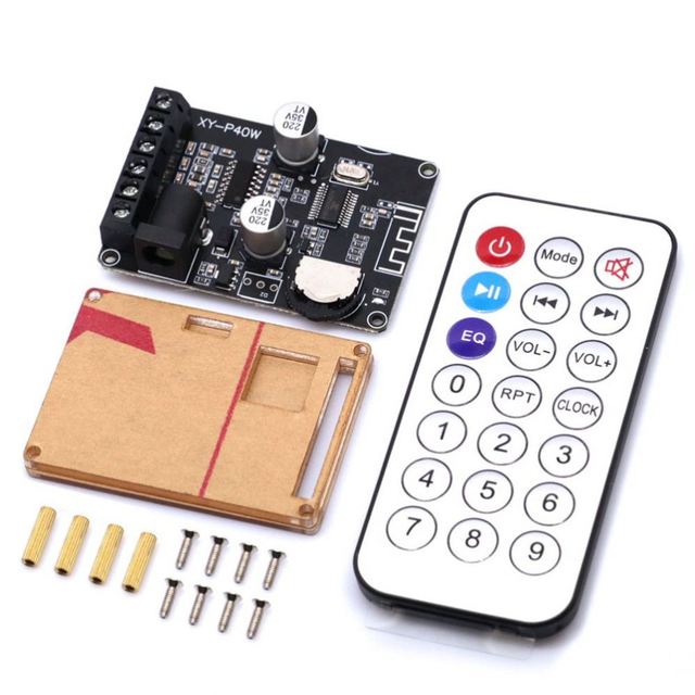 Factory Outlet 30W/40W Stereo Amplifier Board 12V/24V High Power Digital Amplifier Module Speaker XY-P40W