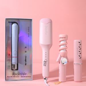 Aurora Series fer à friser automatique peigne à lisser 32mm grand Curl Wave Egg Roll outils de coiffure sans fil - Product Image 4