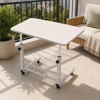 Plateau de lit moderne robuste pour ordinateur portable avec ports de charge USB et mini ventilateur de refroidissement pour le travail à domicile, depuis le lit, le canapé ou le fauteuil