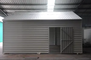 Carport extérieur SG2119-H250-2ER/H pour garage de voiture de structure en acier imperméable de stockage de voiture de jardin