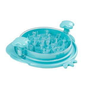 Customizable New Arrival Creative Design Transparent Lid Ergonomic Handle Non-slip Chicken Shredder with Food Grade Material - Product Image 5