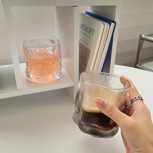 Verre torsadé style Ins, design élégant, pour thé, café, petit-déjeuner, lait, petit cadeau, vente en gros - Product Image 3