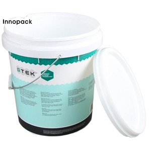 Baril de peinture de seau d'eau en plastique de logo personnalisé direct des fabricants chinois - Product Image 1