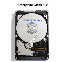 Hard Drive Enterprise ST4000NM000A HUS726T4TALE6L4 4TB 3.5" SATA 6Gb/s 7200RPM 256MB HDD untuk Sistem Penyimpanan Server/NAS/RAID